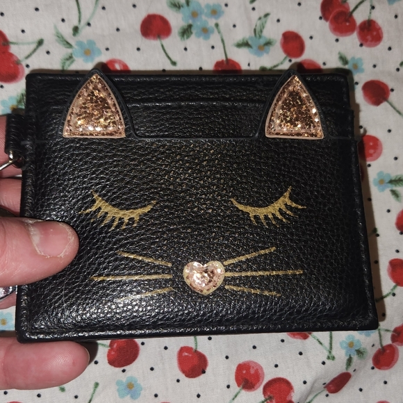Candies bow purse and black cat credit card wallet - Picture 7 of 11
